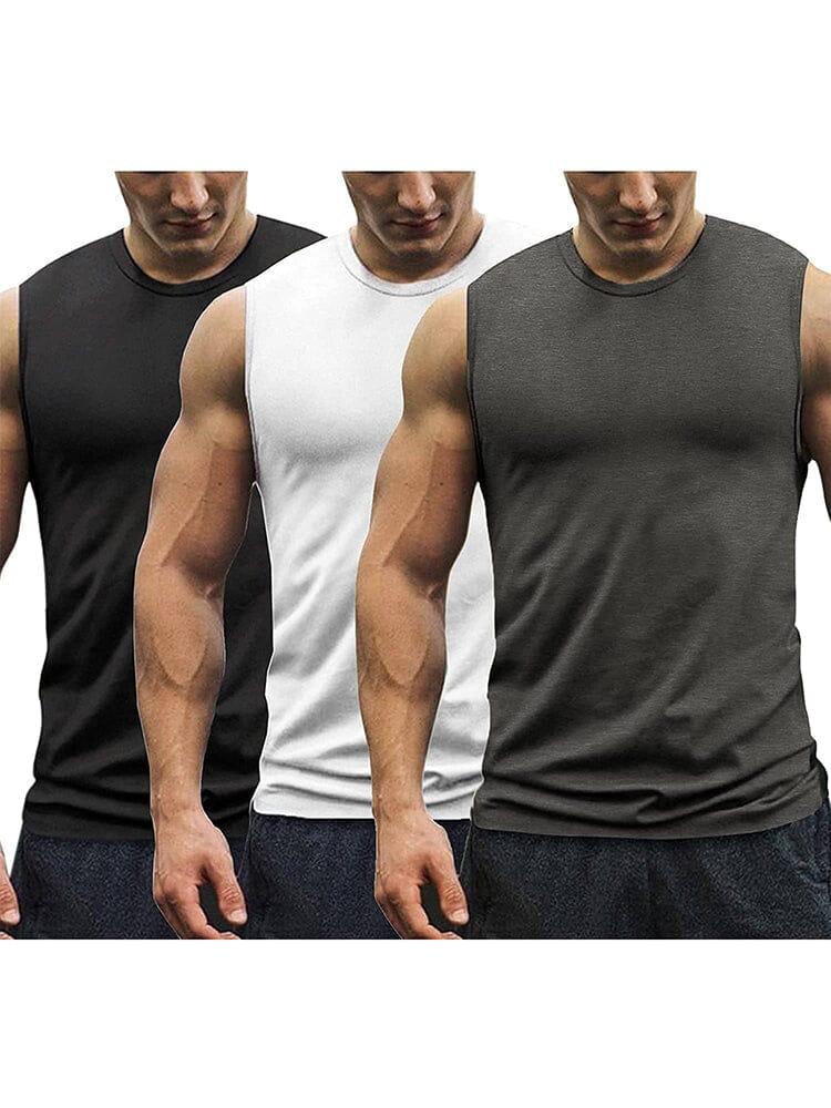 Black/White/Dark Grey / XXL