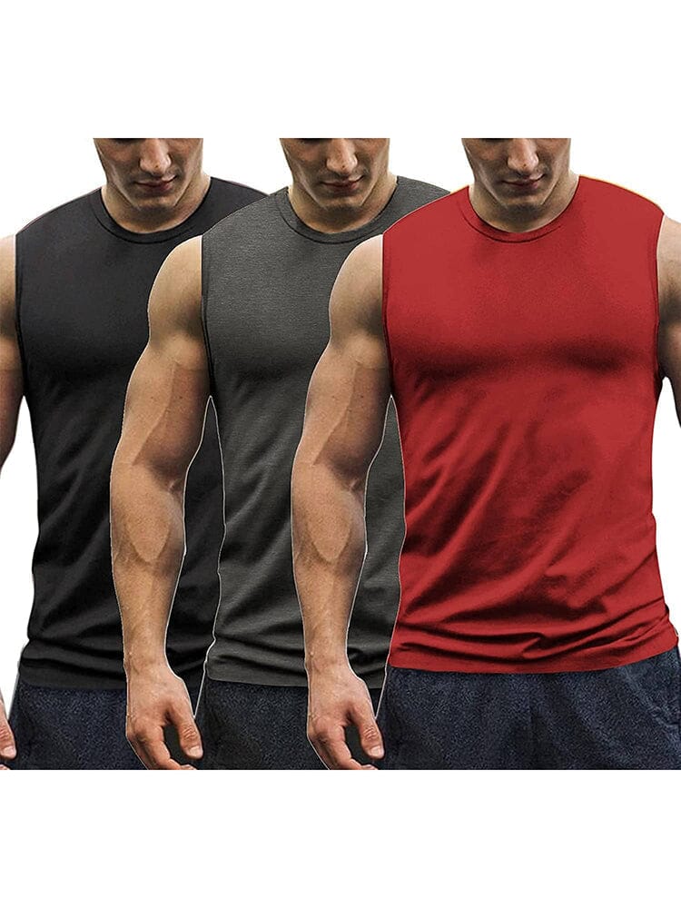 Black/Dark Grey/Red / XXL