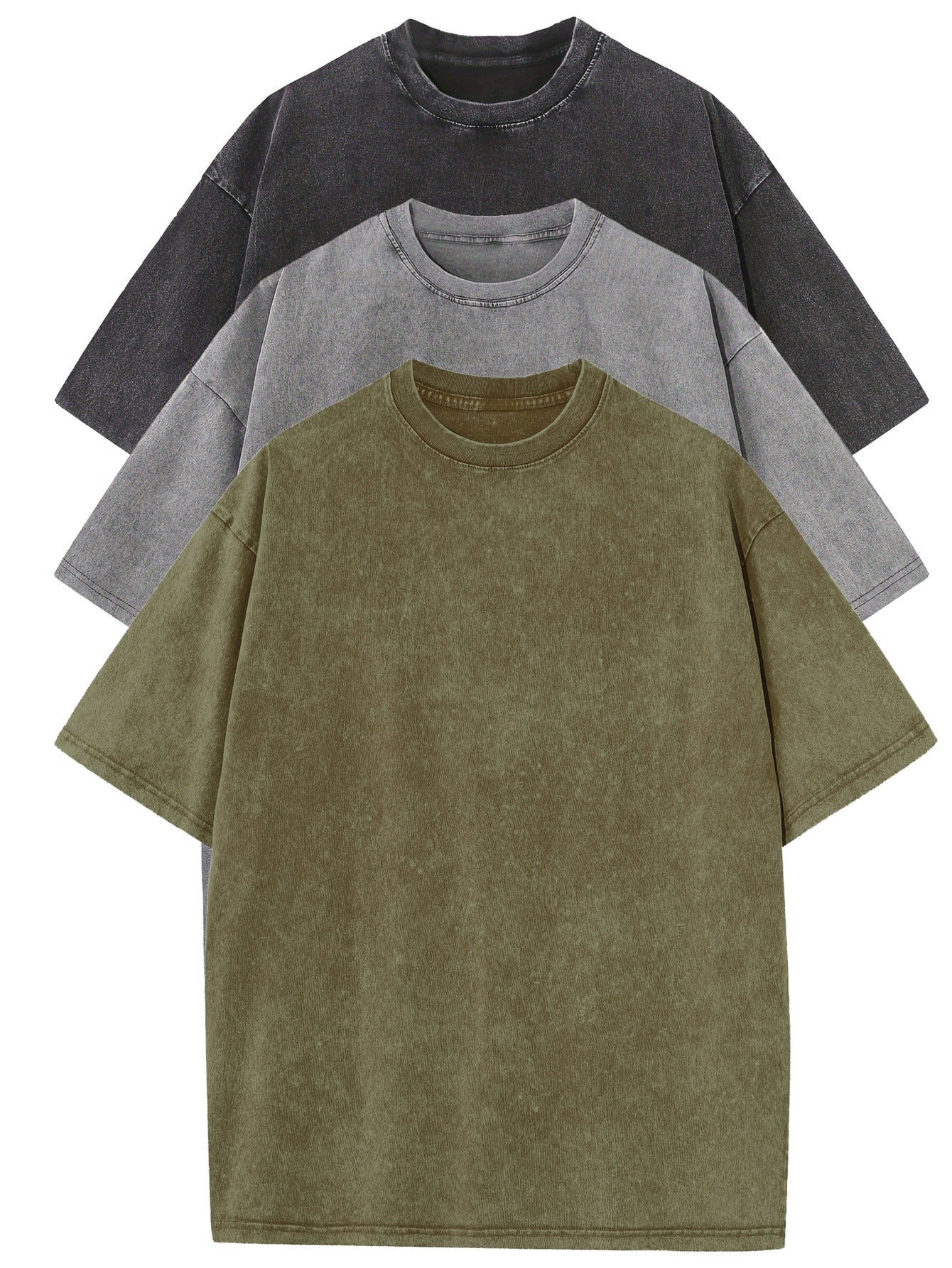 Black | Gray | Green / 3XL
