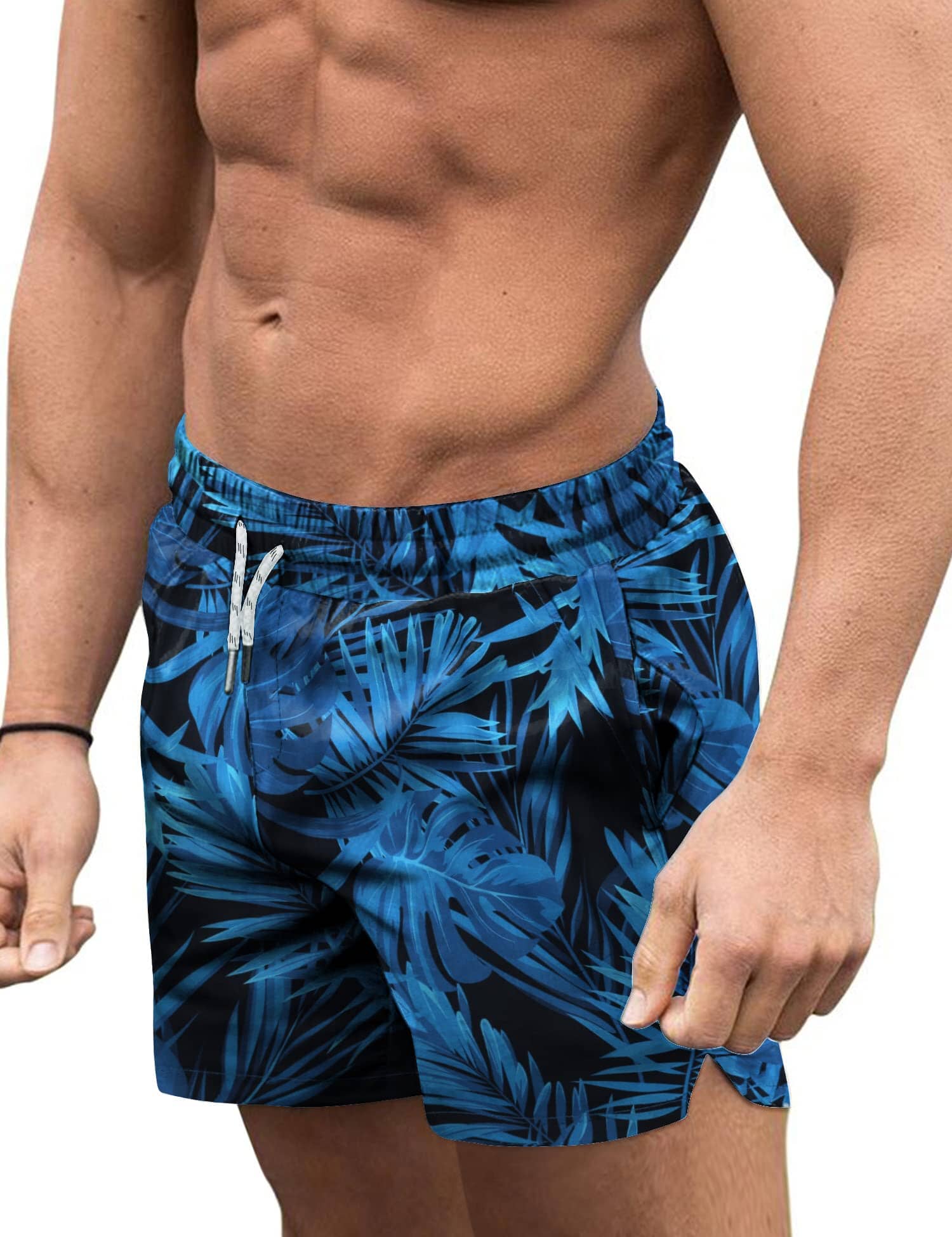 Blue Leaves / XXXL