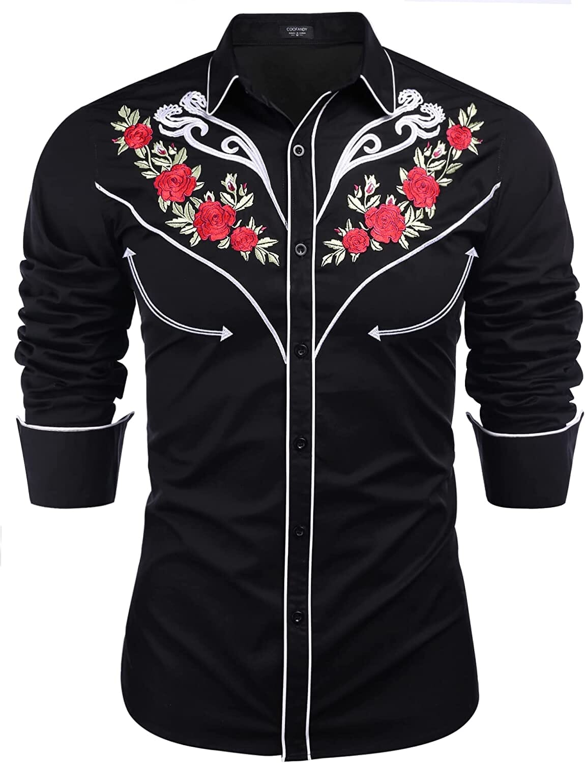 Black (Retro Rose) / 4XL