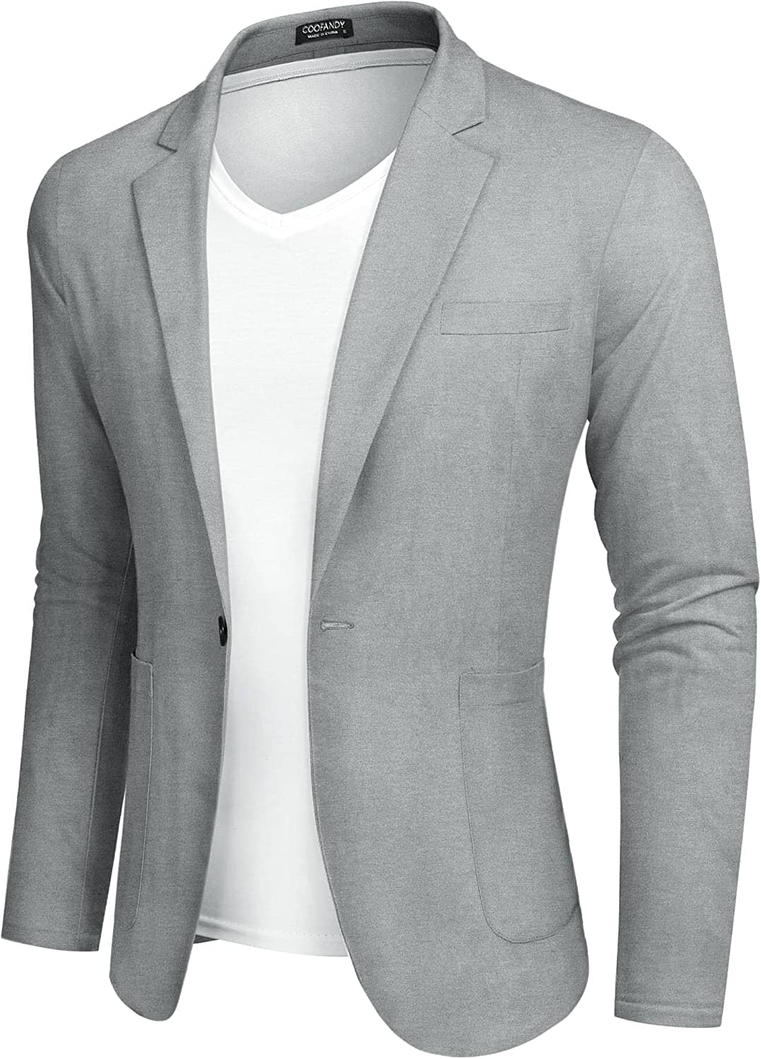 Solid Light Grey / XXXL