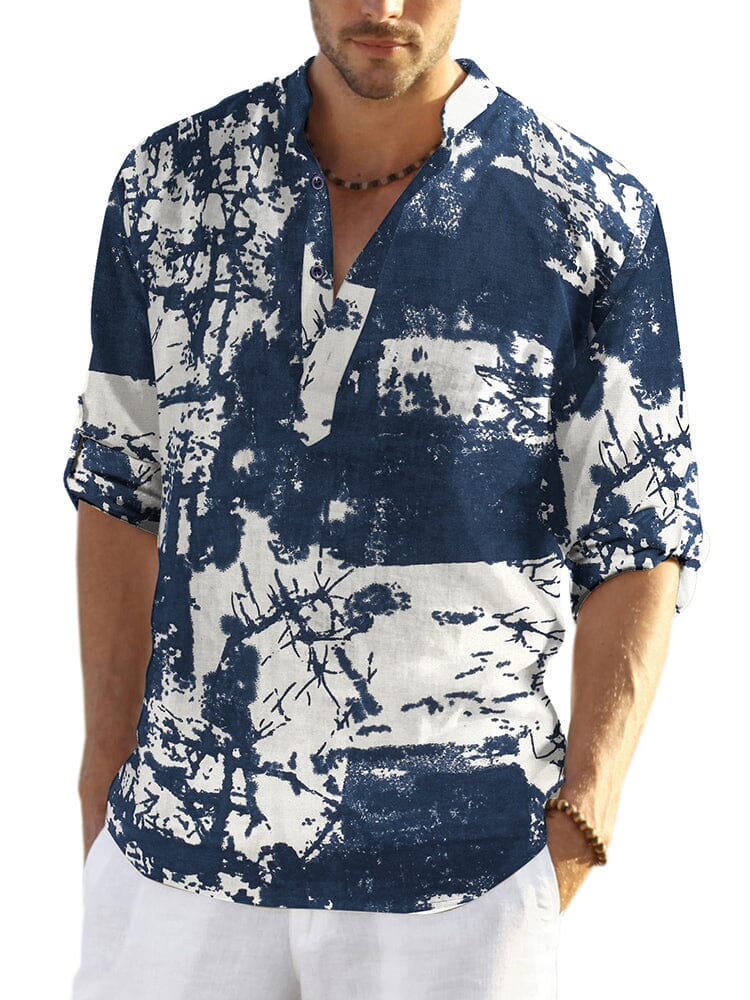 Navy Blue / 4XL