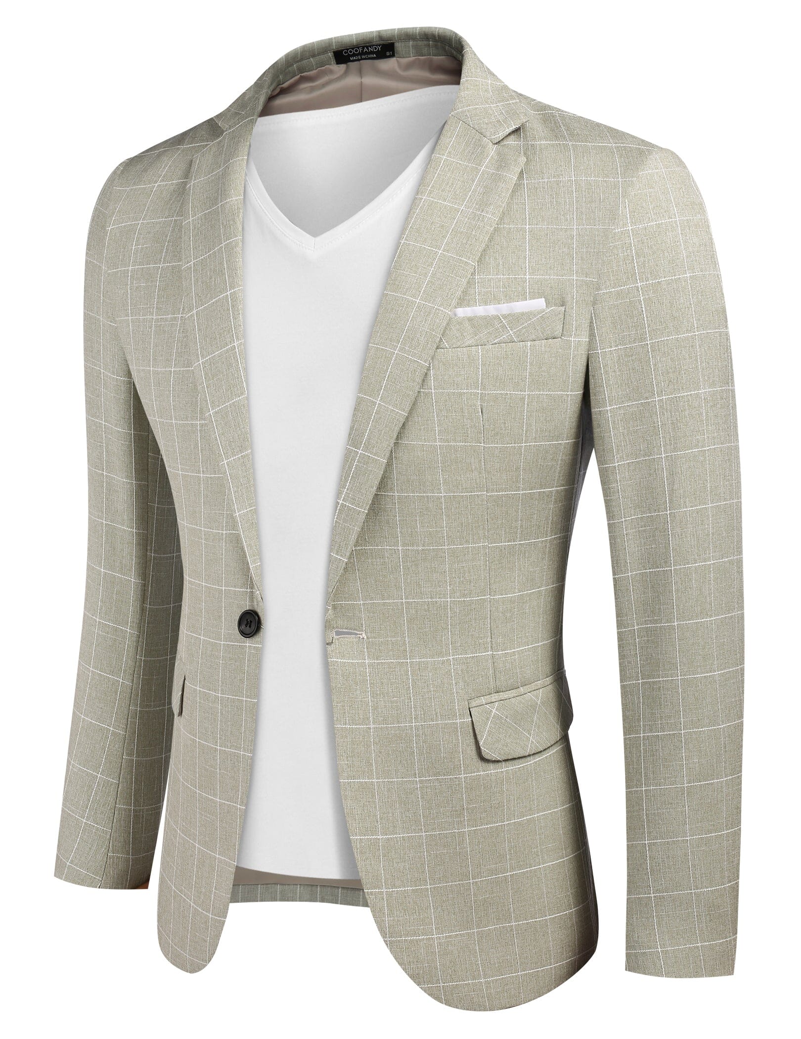 Khaki Plaid / XXXL