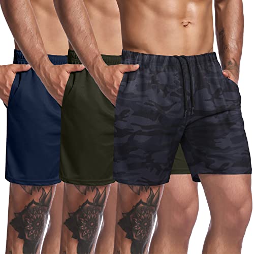 Black Camo/Army Green/Navy Blue / XXXL