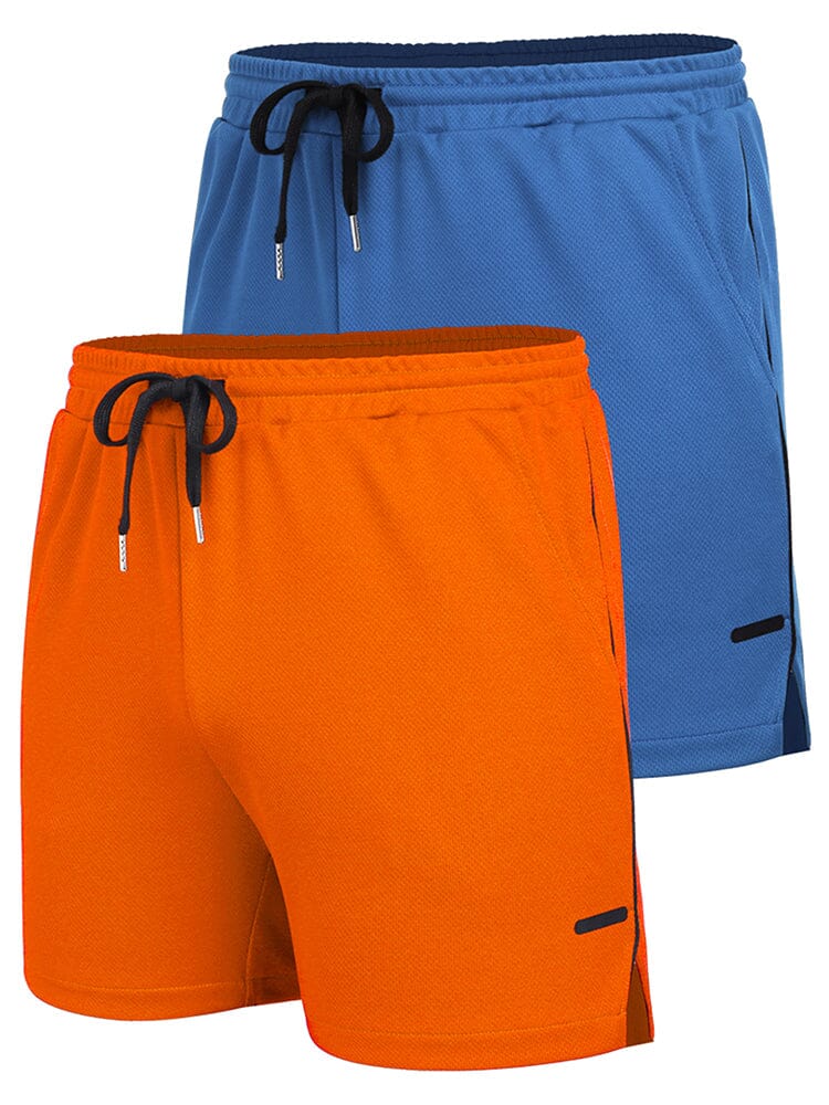 Orange/Sky Blue / XXL