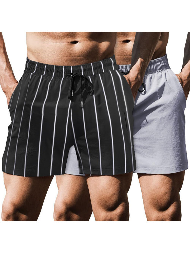 Black Stripes/Grey / XXXL