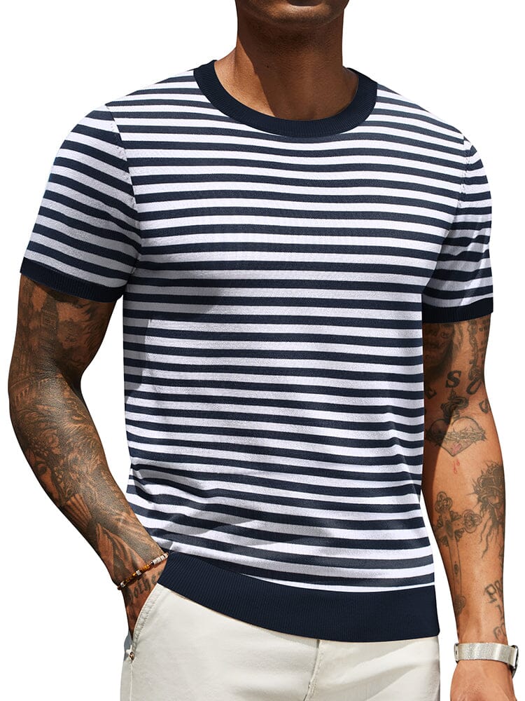 Navy Stripe / XXXL