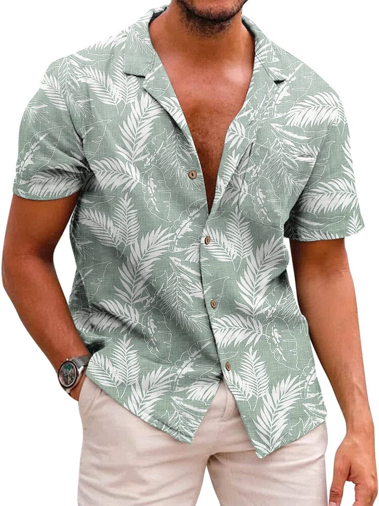 Green-Palm Leaf / XXL