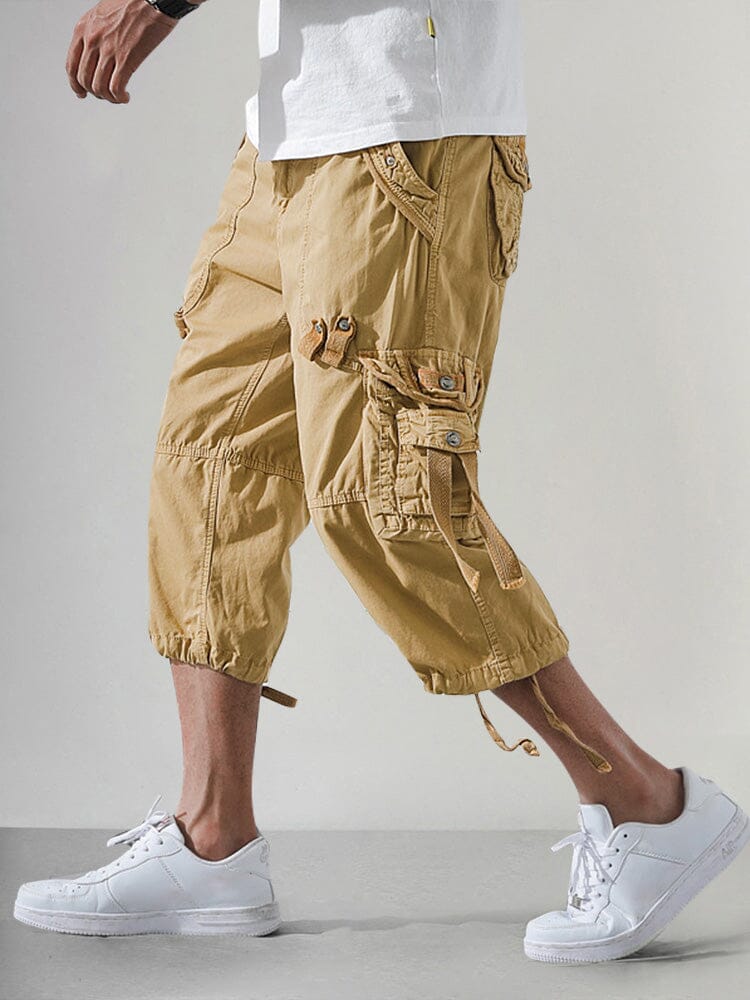 3/4 Capri-Khaki / XXXL