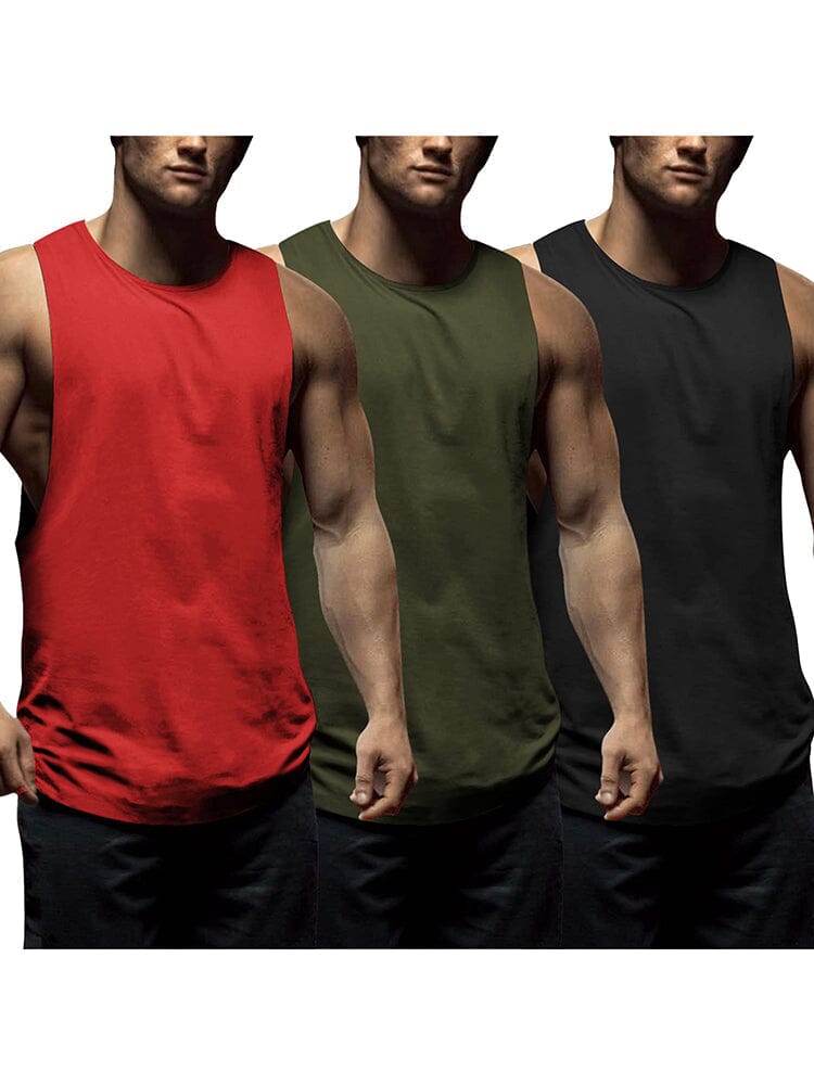 Black/Army Green/Red / XXL