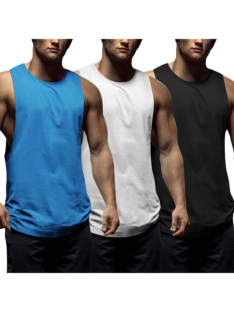 Black/White/Blue / XXL